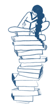 revivobooks girl reading stack of books revivobooks girl reading stack of books